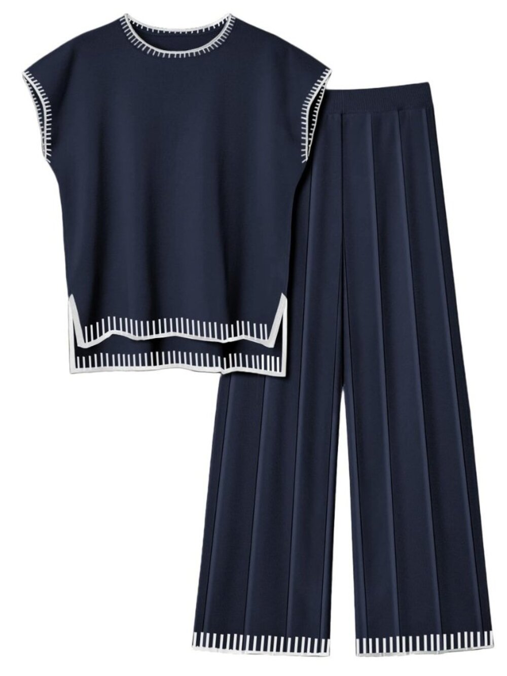Womens Matching Sets Knit Sweater Sets 2 Pieces Lounge Set